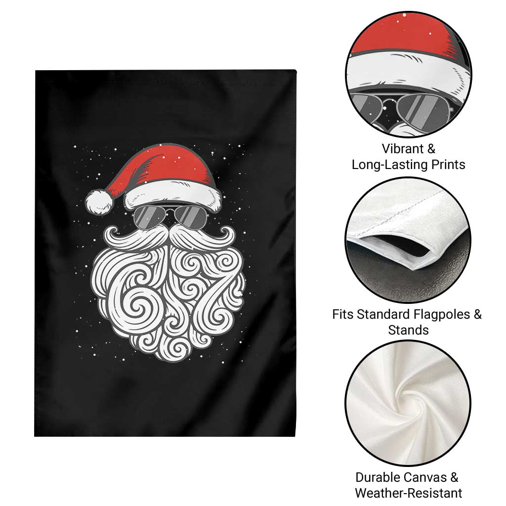 67 Christmas Santa Garden Flag 6 7 Meme Pajamas Holiday Gen Alpha Slang Teen - Wonder Print Shop