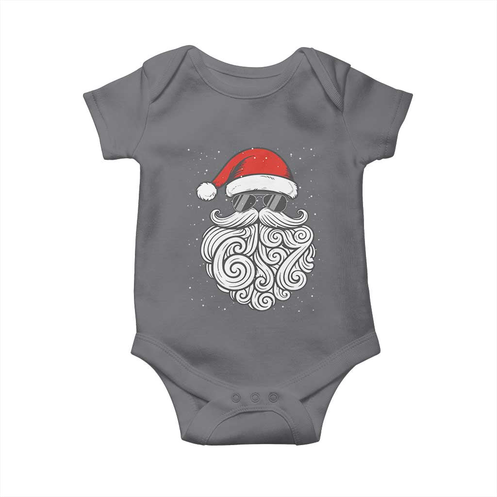 67 Christmas Santa Baby Onesie 6 7 Meme Pajamas Holiday Gen Alpha Slang Teen - Wonder Print Shop
