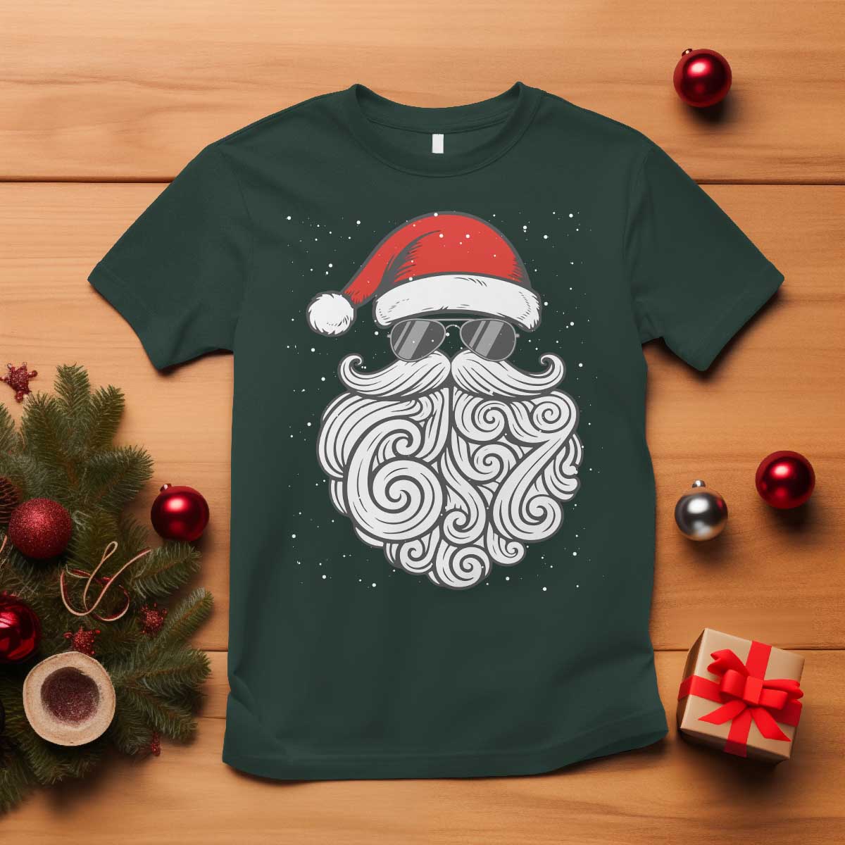 67 Christmas Santa T Shirt 6 7 Meme Pajamas Holiday Gen Alpha Slang Teen - Wonder Print Shop
