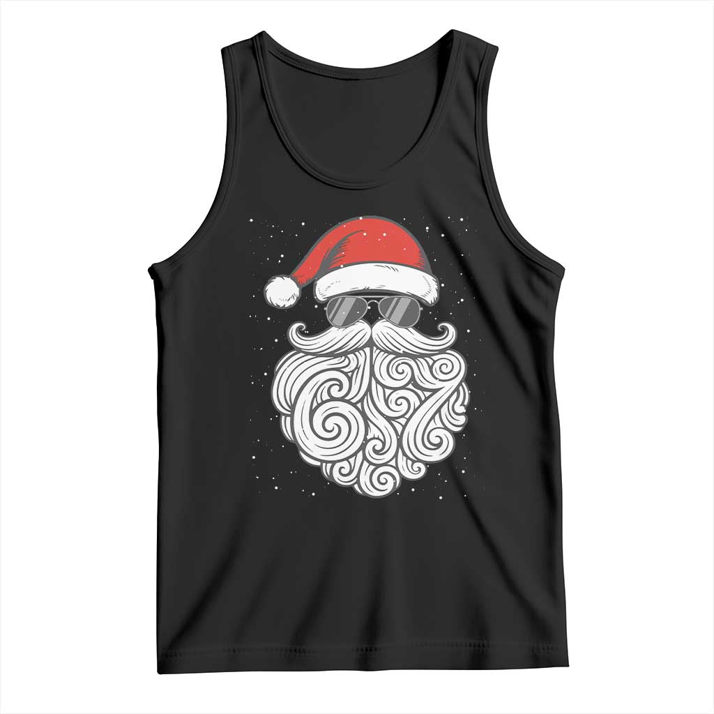 67 Christmas Santa Tank Top 6 7 Meme Pajamas Holiday Gen Alpha Slang Teen - Wonder Print Shop