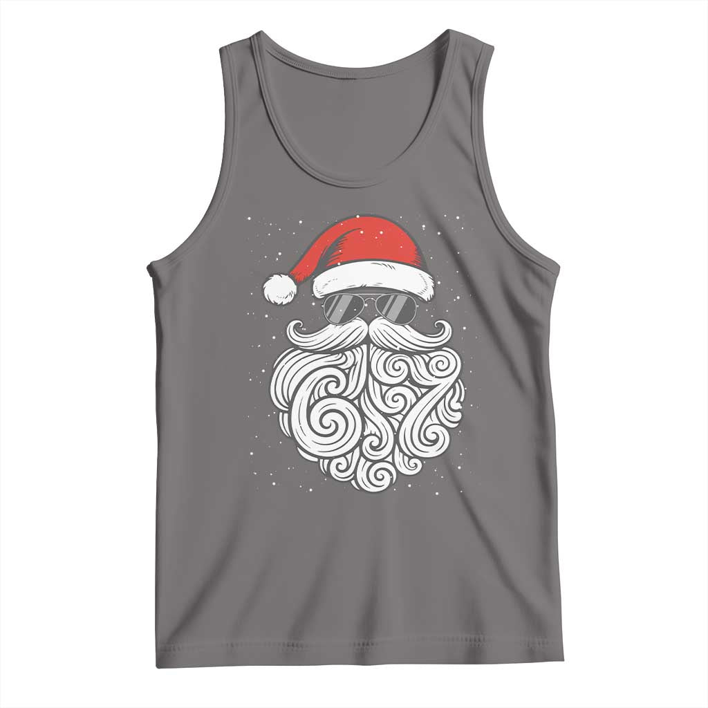 67 Christmas Santa Tank Top 6 7 Meme Pajamas Holiday Gen Alpha Slang Teen - Wonder Print Shop