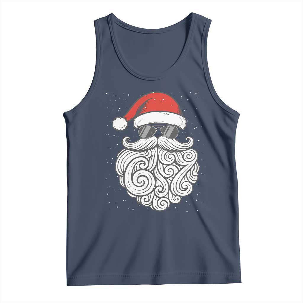 67 Christmas Santa Tank Top 6 7 Meme Pajamas Holiday Gen Alpha Slang Teen - Wonder Print Shop