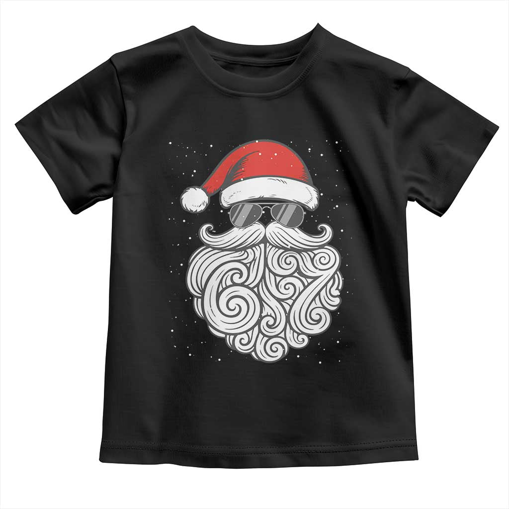 67 Christmas Santa Toddler T Shirt 6 7 Meme Pajamas Holiday Gen Alpha Slang Teen - Wonder Print Shop