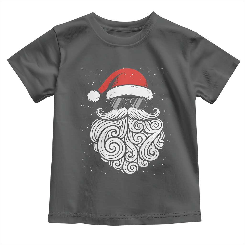 67 Christmas Santa Toddler T Shirt 6 7 Meme Pajamas Holiday Gen Alpha Slang Teen - Wonder Print Shop