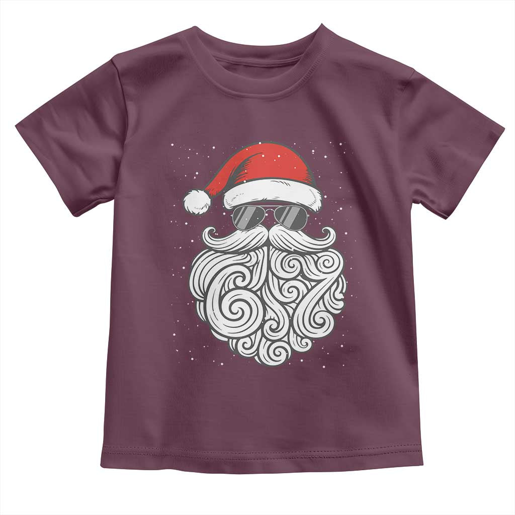 67 Christmas Santa Toddler T Shirt 6 7 Meme Pajamas Holiday Gen Alpha Slang Teen - Wonder Print Shop