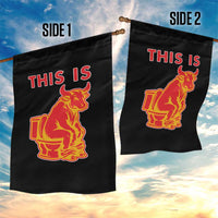 This Is Bull Shit Garden Flag Bullshit Sarcastic Embarrassing Gag Gifts - Wonder Print Shop