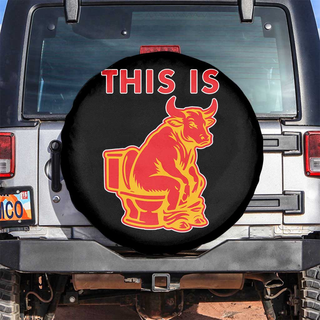 This Is Bull Shit Spare Tire Cover Bullshit Sarcastic Embarrassing Gag Gifts - Wonder Print Shop