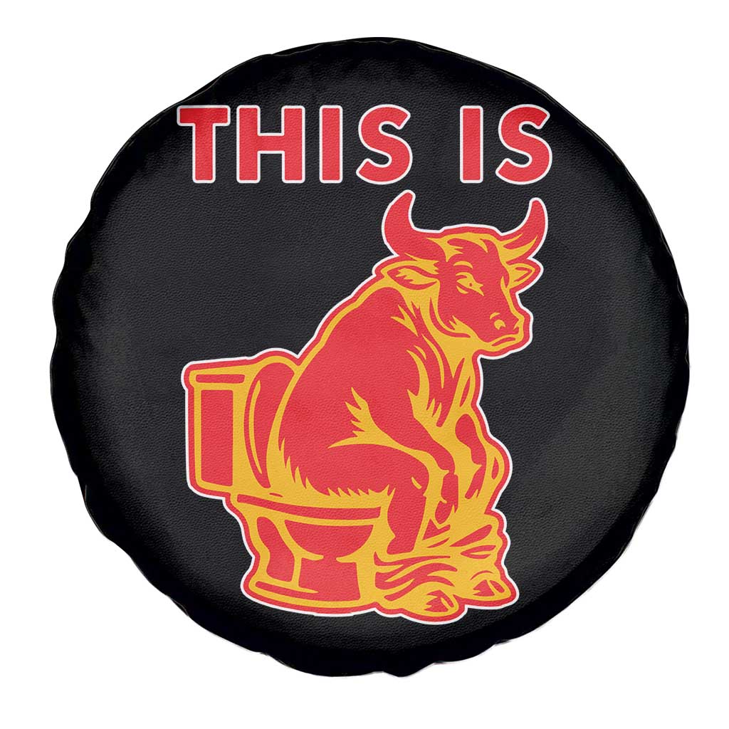 This Is Bull Shit Spare Tire Cover Bullshit Sarcastic Embarrassing Gag Gifts - Wonder Print Shop