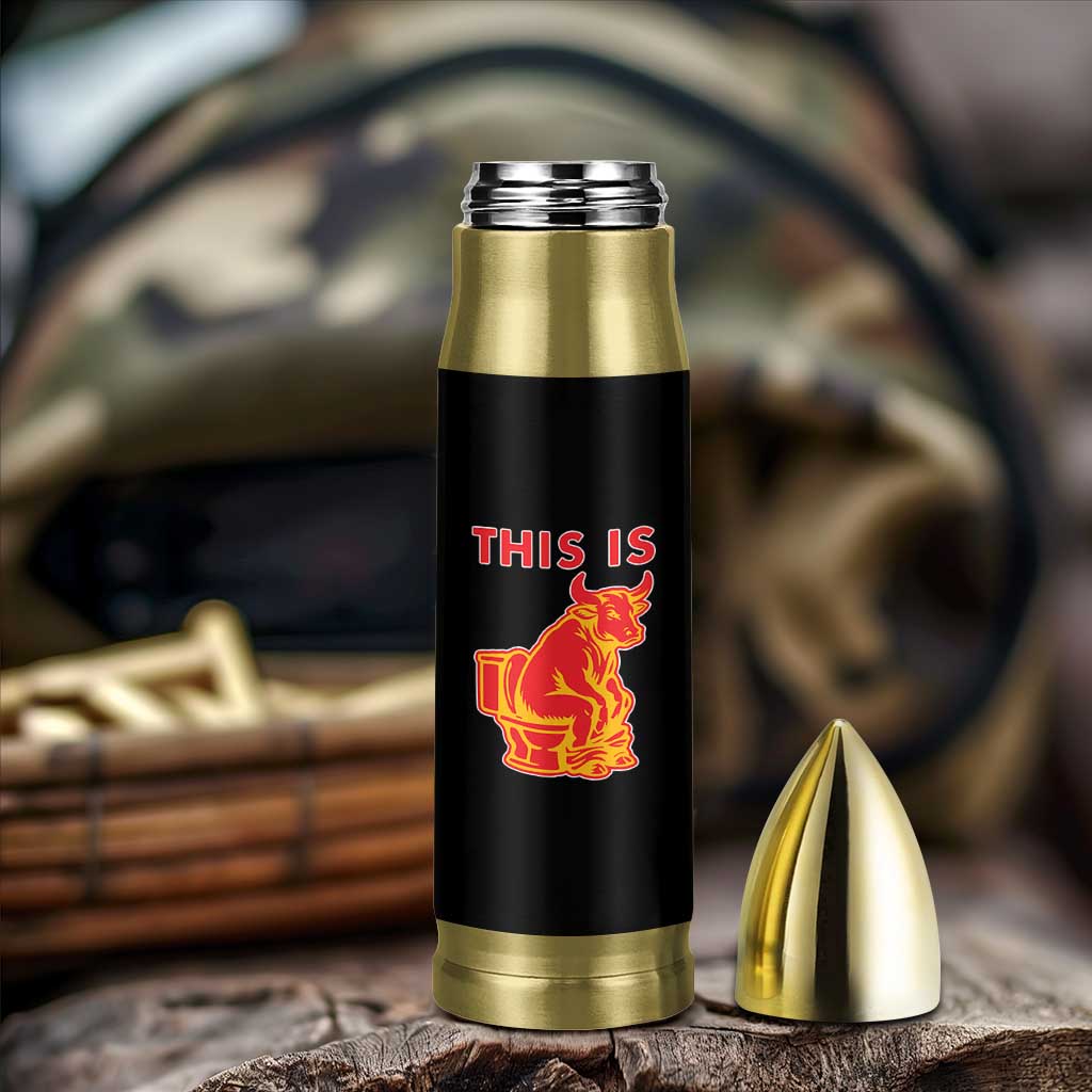 This Is Bull Shit Bullet Tumbler Bullshit Sarcastic Embarrassing Gag Gifts - Wonder Print Shop
