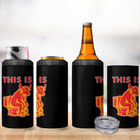 This Is Bull Shit 4 in 1 Can Cooler Tumbler Bullshit Sarcastic Embarrassing Gag Gifts - Wonder Print Shop