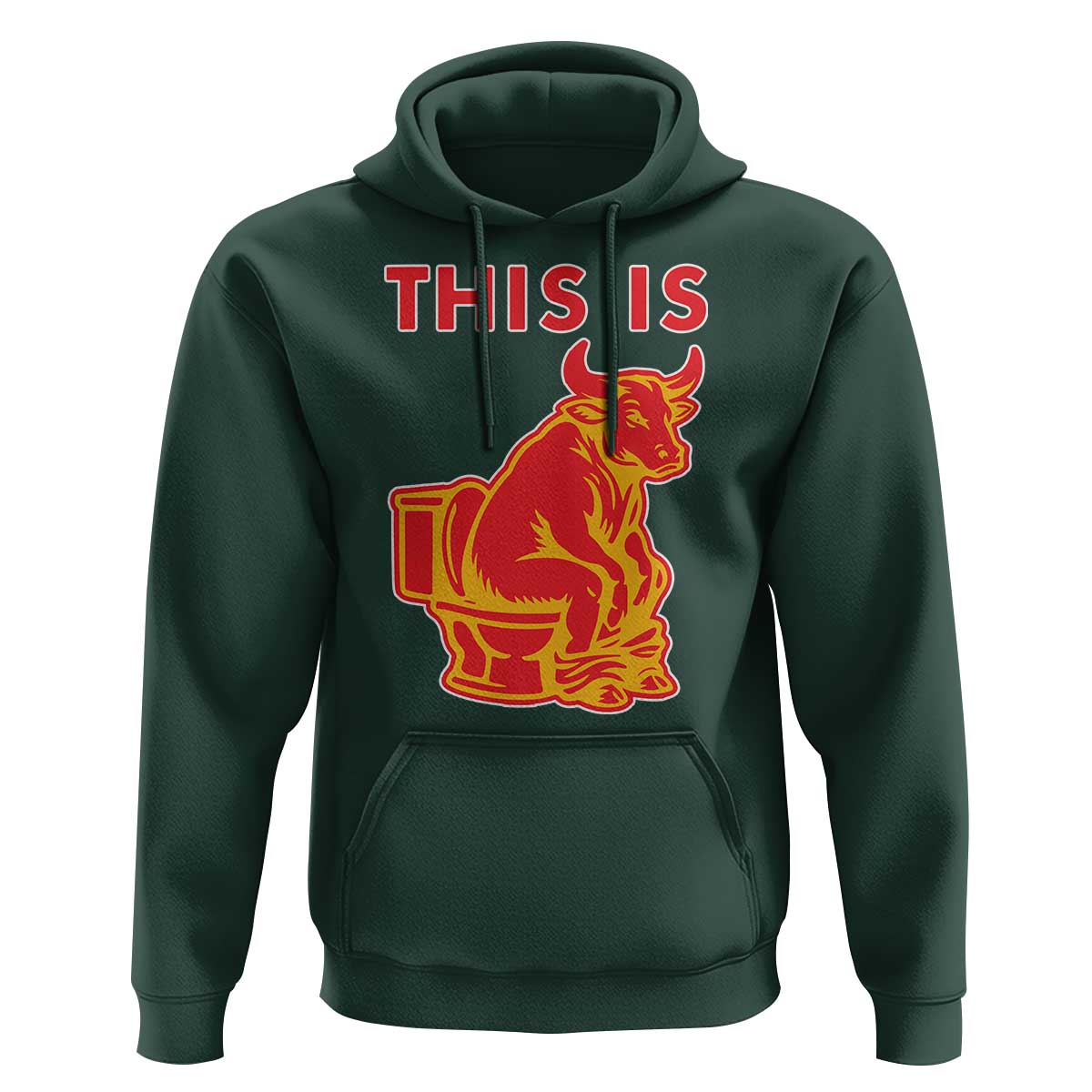 This Is Bull Shit Hoodie Bullshit Sarcastic Embarrassing Gag Gifts - Wonder Print Shop