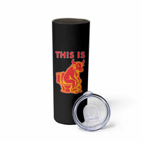 This Is Bull Shit Skinny Tumbler Bullshit Sarcastic Embarrassing Gag Gifts - Wonder Print Shop
