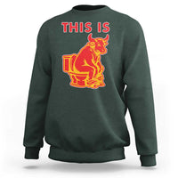 This Is Bull Shit Sweatshirt Bullshit Sarcastic Embarrassing Gag Gifts - Wonder Print Shop