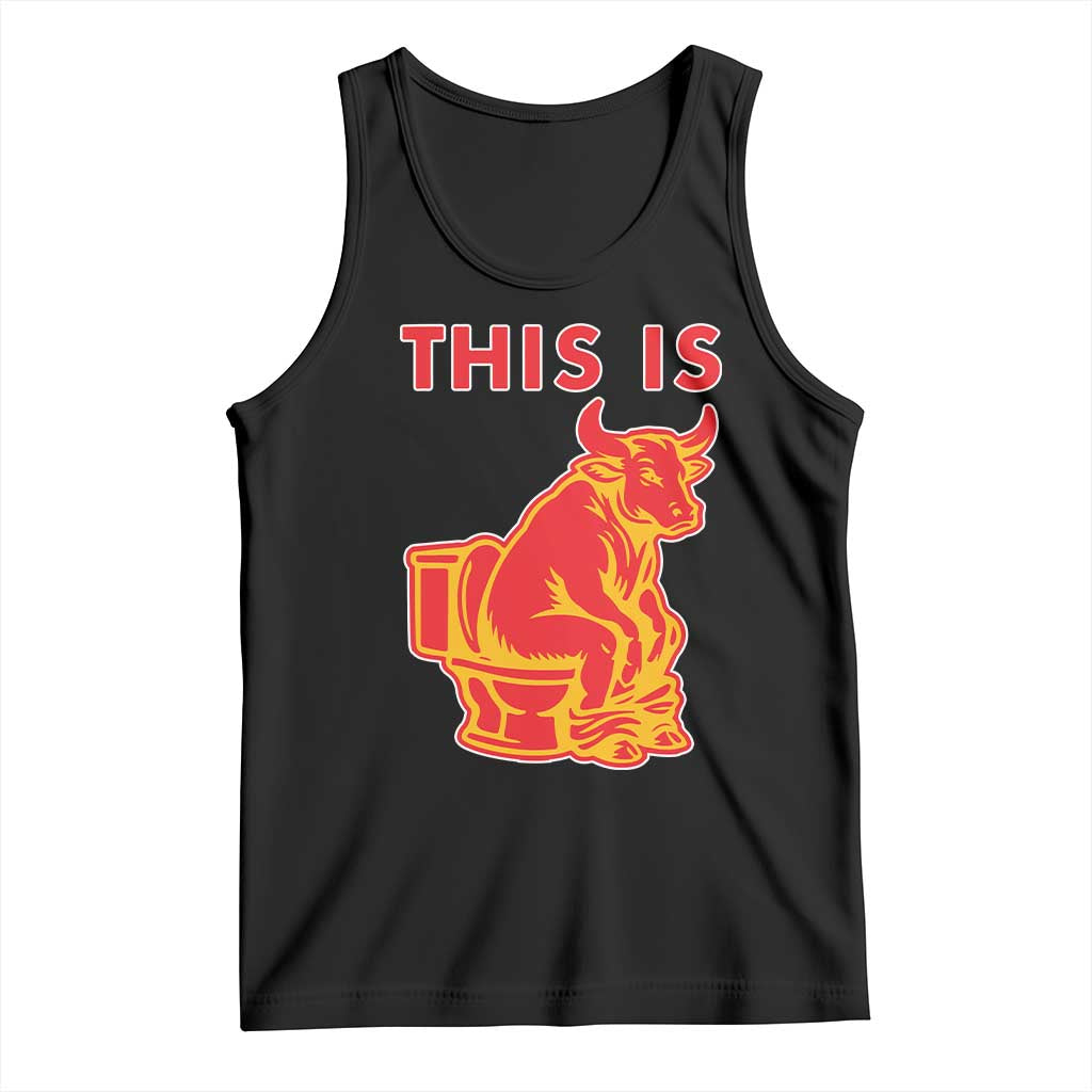 This Is Bull Shit Tank Top Bullshit Sarcastic Embarrassing Gag Gifts - Wonder Print Shop