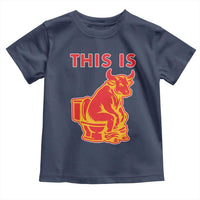 This Is Bull Shit Toddler T Shirt Bullshit Sarcastic Embarrassing Gag Gifts - Wonder Print Shop