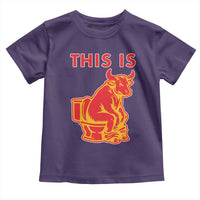 This Is Bull Shit Toddler T Shirt Bullshit Sarcastic Embarrassing Gag Gifts - Wonder Print Shop