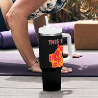 This Is Bull Shit Tumbler With Handle Bullshit Sarcastic Embarrassing Gag Gifts - Wonder Print Shop