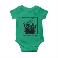 Vintage Raccoon Baby Onesie Retro Silly Trash Panda Meme - Wonder Print Shop