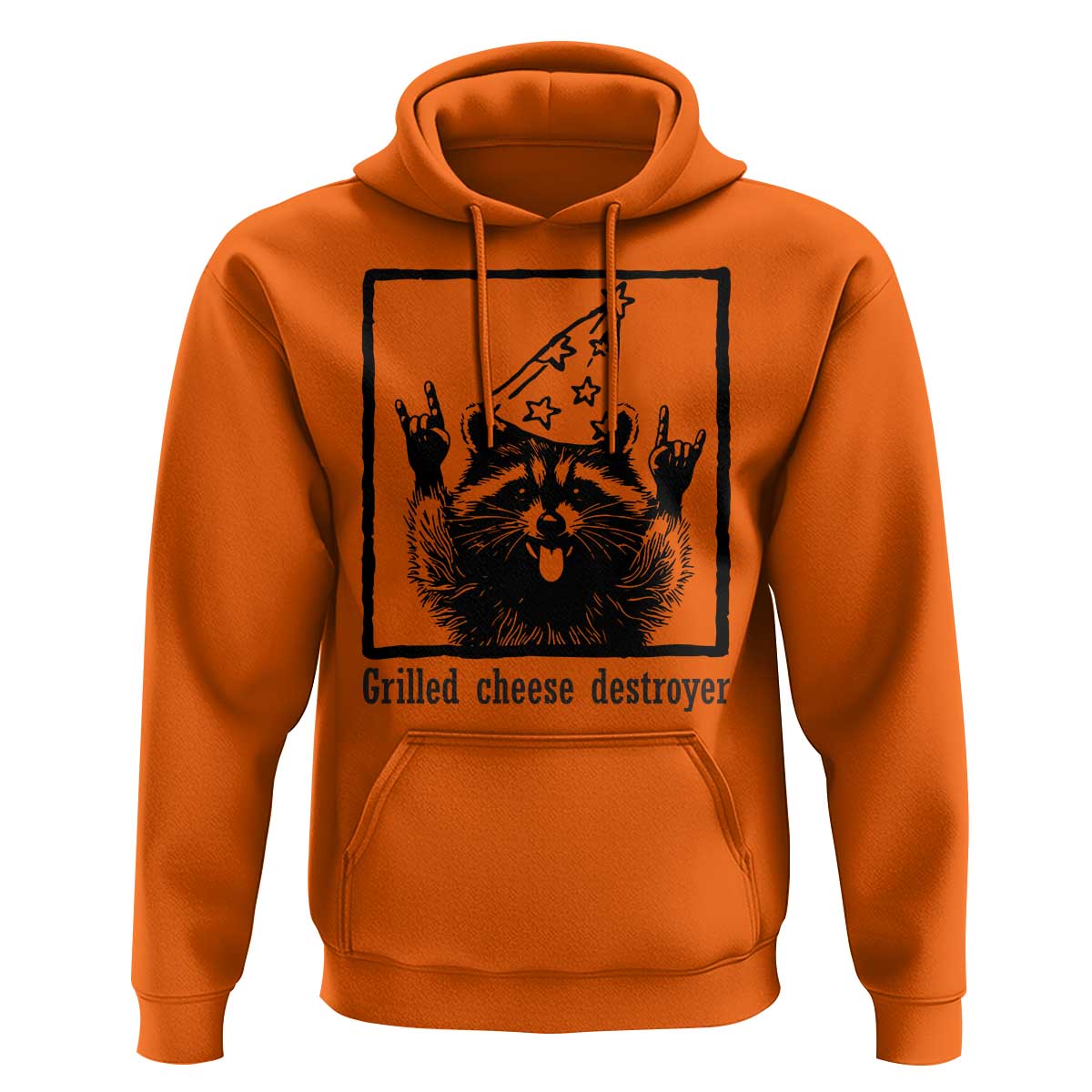 Vintage Raccoon Hoodie Retro Silly Trash Panda Meme - Wonder Print Shop