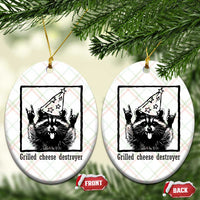 Vintage Raccoon Ceramic Ornament Retro Silly Trash Panda Meme - Wonder Print Shop