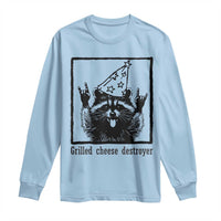 Vintage Raccoon Long Sleeve Shirt Retro Silly Trash Panda Meme - Wonder Print Shop