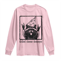 Vintage Raccoon Long Sleeve Shirt Retro Silly Trash Panda Meme - Wonder Print Shop