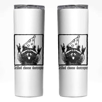 Vintage Raccoon Skinny Tumbler Retro Silly Trash Panda Meme - Wonder Print Shop