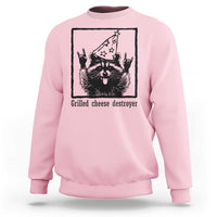 Vintage Raccoon Sweatshirt Retro Silly Trash Panda Meme - Wonder Print Shop