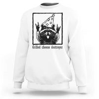 Vintage Raccoon Sweatshirt Retro Silly Trash Panda Meme - Wonder Print Shop