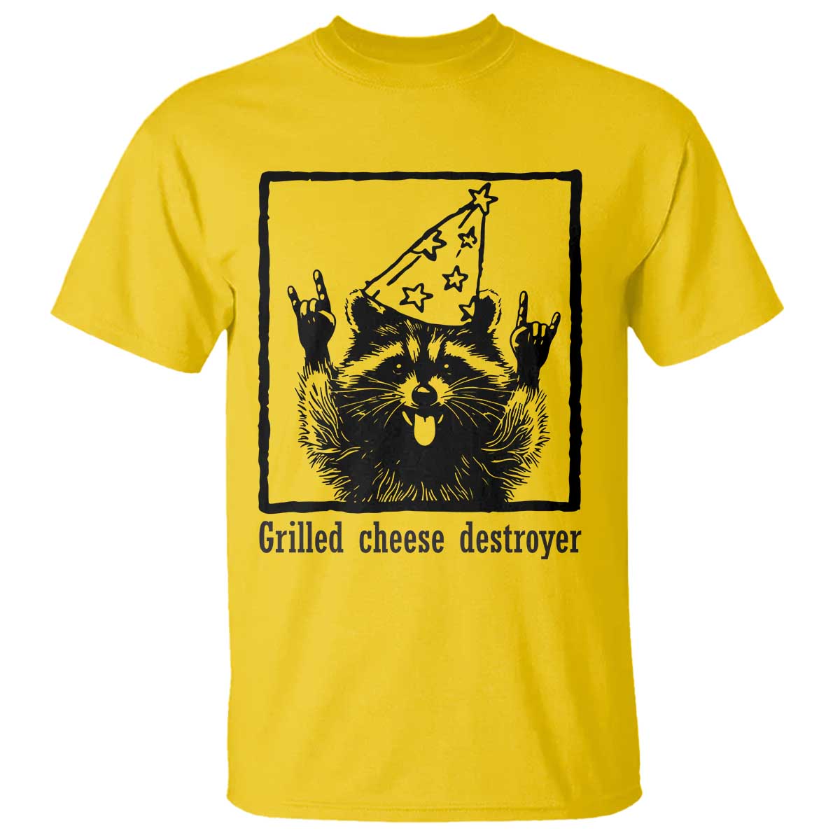 Vintage Raccoon T Shirt Retro Silly Trash Panda Meme - Wonder Print Shop