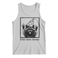 Vintage Raccoon Tank Top Retro Silly Trash Panda Meme - Wonder Print Shop