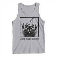 Vintage Raccoon Tank Top Retro Silly Trash Panda Meme - Wonder Print Shop