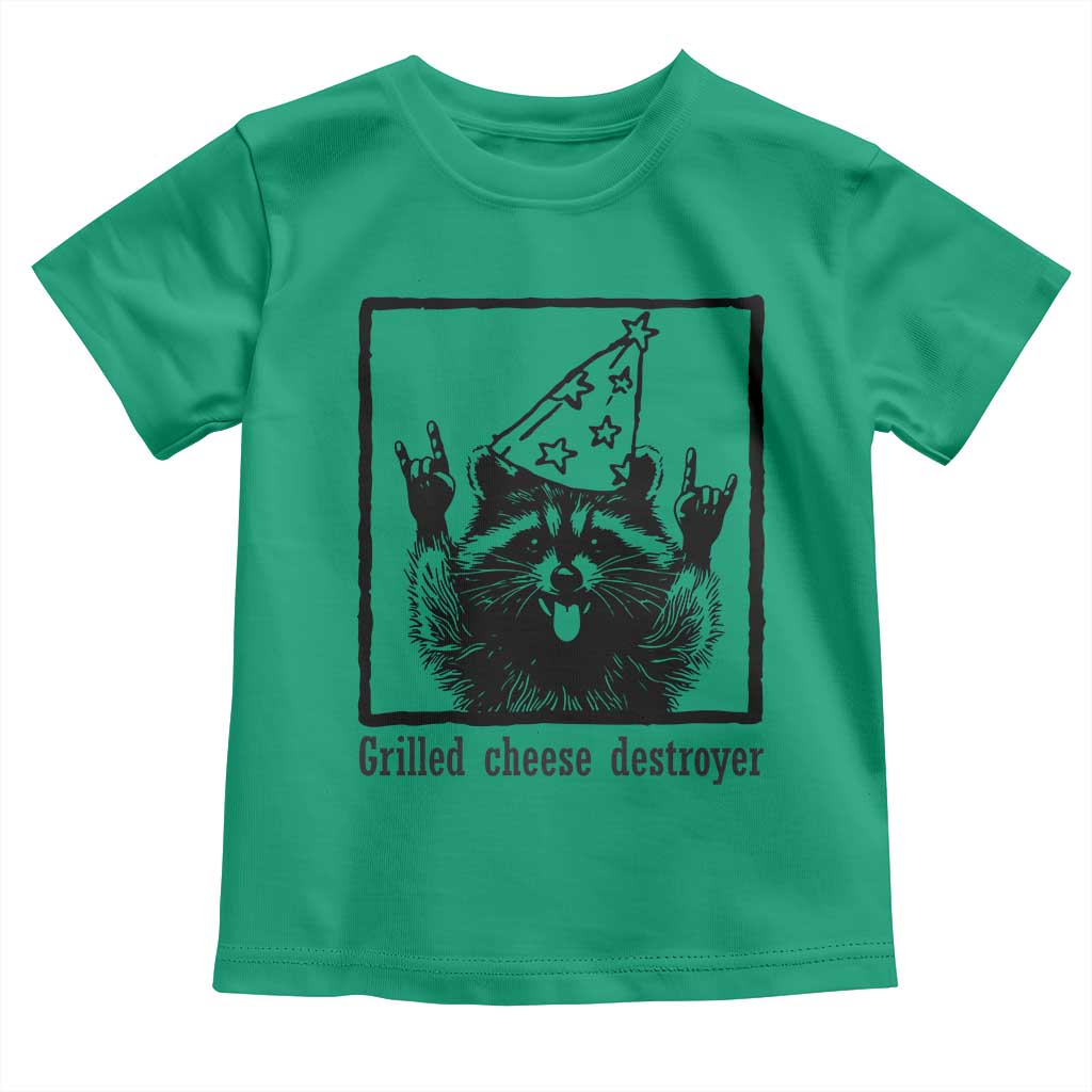 Vintage Raccoon Toddler T Shirt Retro Silly Trash Panda Meme - Wonder Print Shop