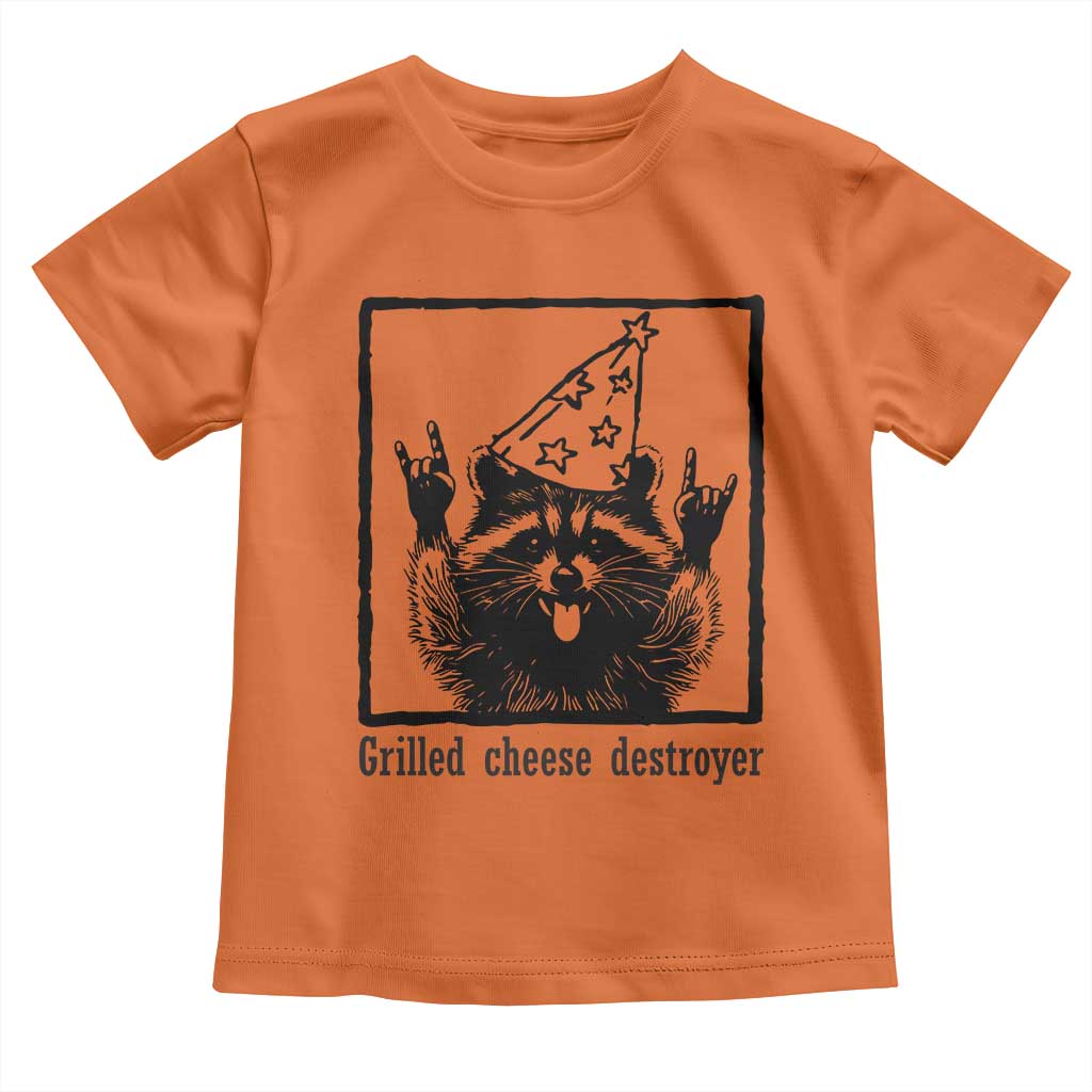 Vintage Raccoon Toddler T Shirt Retro Silly Trash Panda Meme - Wonder Print Shop