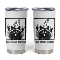 Vintage Raccoon Tumbler Cup Retro Silly Trash Panda Meme - Wonder Print Shop
