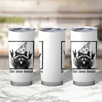 Vintage Raccoon Tumbler Cup Retro Silly Trash Panda Meme - Wonder Print Shop