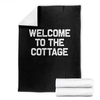 Welcome To The Cottage Throw Blanket