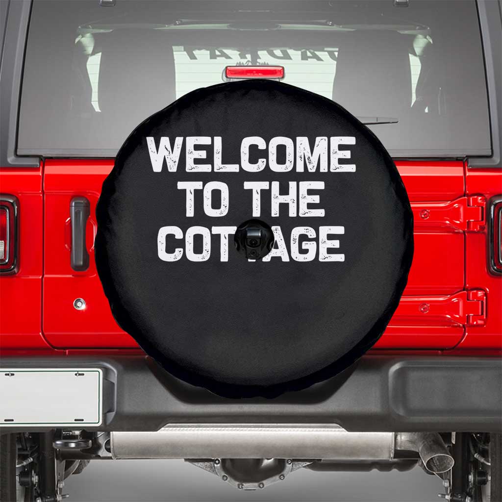 Welcome To The Cottage Spare Tire Cover