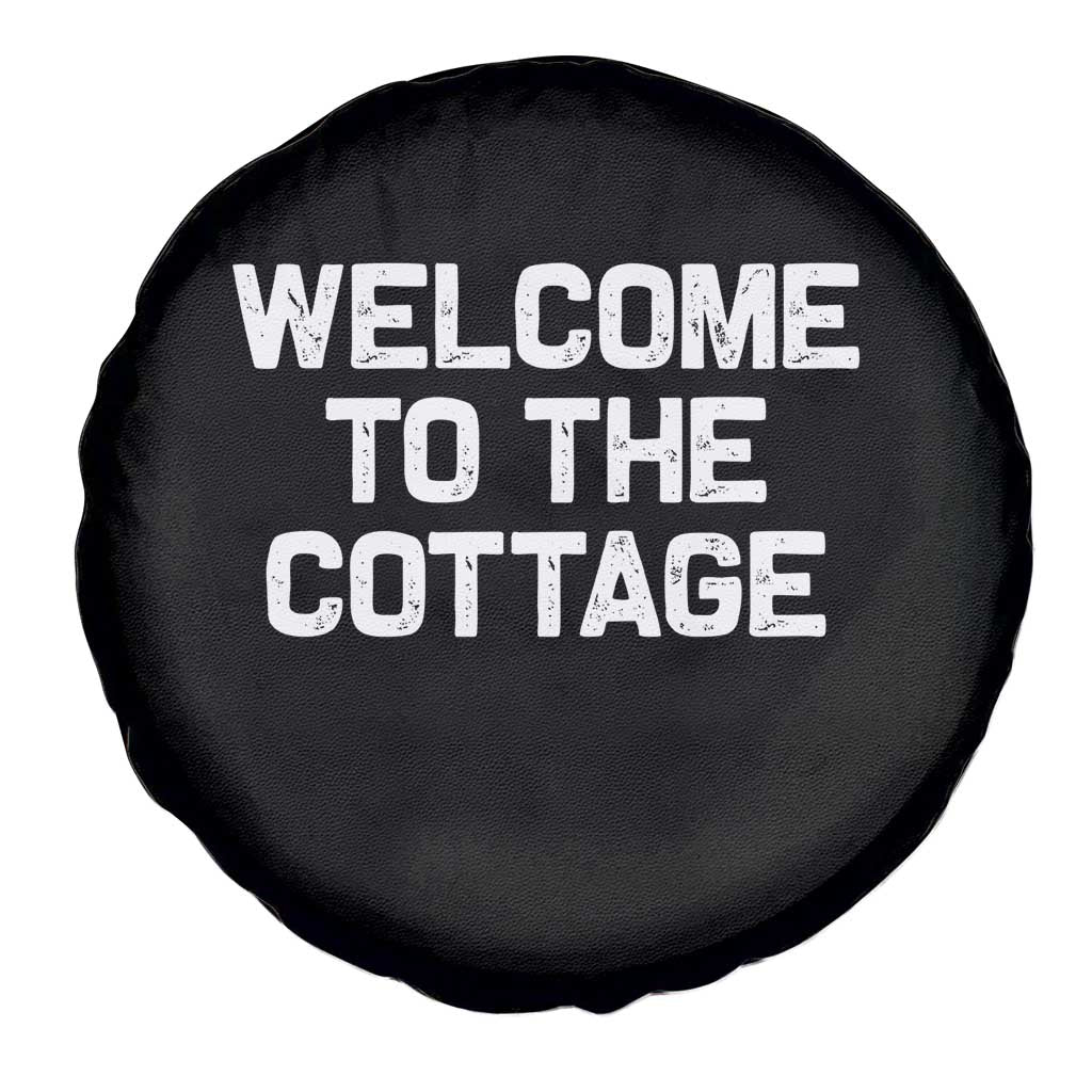 Welcome To The Cottage Spare Tire Cover