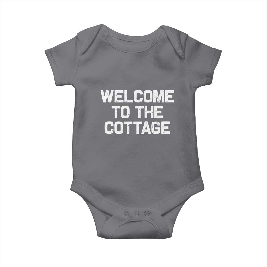 Welcome To The Cottage Baby Onesie