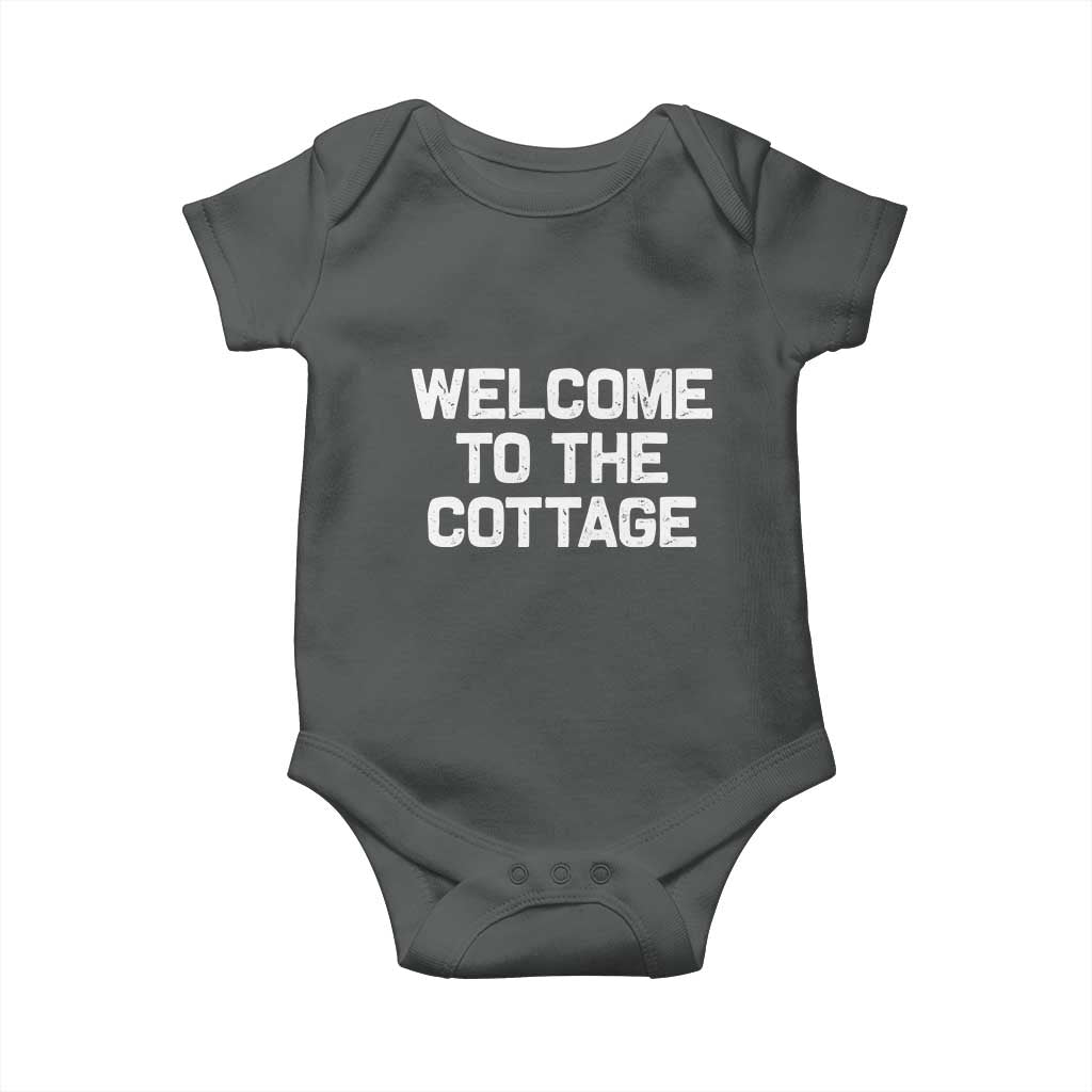 Welcome To The Cottage Baby Onesie