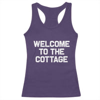 Welcome To The Cottage Racerback Tank Top