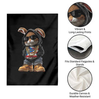 Bunny Puerto Rican Flag Garden Flag Puerto Rican Taino Boricua Vibes