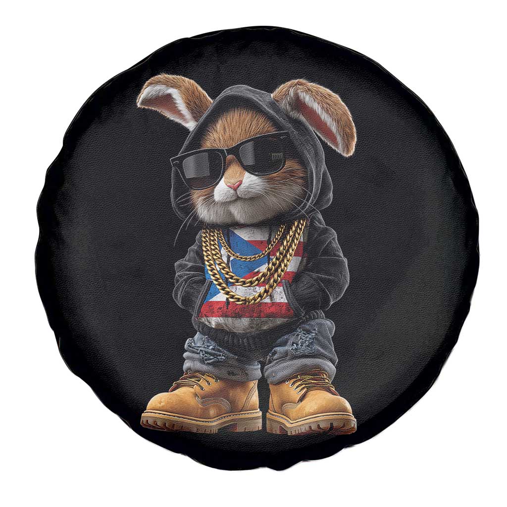 Bunny Puerto Rican Flag Spare Tire Cover Puerto Rican Taino Boricua Vibes