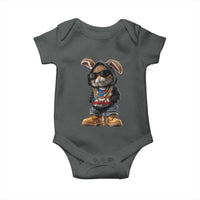 Bunny Puerto Rican Flag Baby Onesie Puerto Rican Taino Boricua Vibes