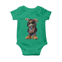 Bunny Puerto Rican Flag Baby Onesie Puerto Rican Taino Boricua Vibes