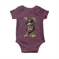 Bunny Puerto Rican Flag Baby Onesie Puerto Rican Taino Boricua Vibes