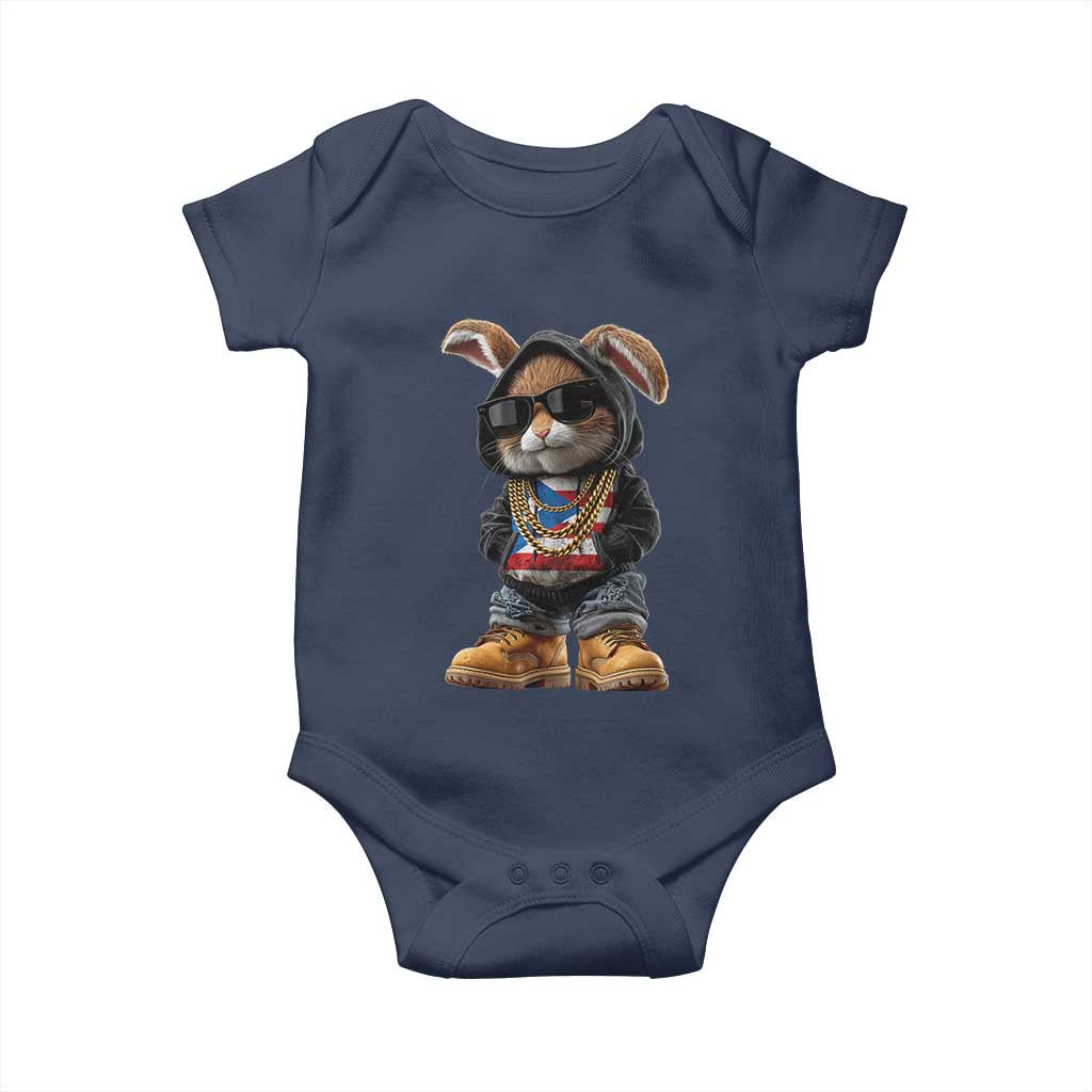 Bunny Puerto Rican Flag Baby Onesie Puerto Rican Taino Boricua Vibes
