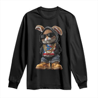 Bunny Puerto Rican Flag Long Sleeve Shirt Puerto Rican Taino Boricua Vibes