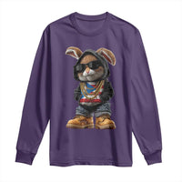 Bunny Puerto Rican Flag Long Sleeve Shirt Puerto Rican Taino Boricua Vibes
